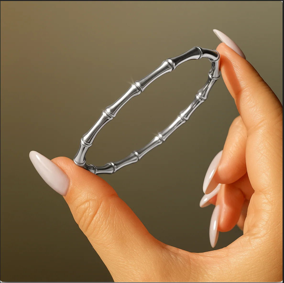 Bamboo Cuff Bracelet - Image 3