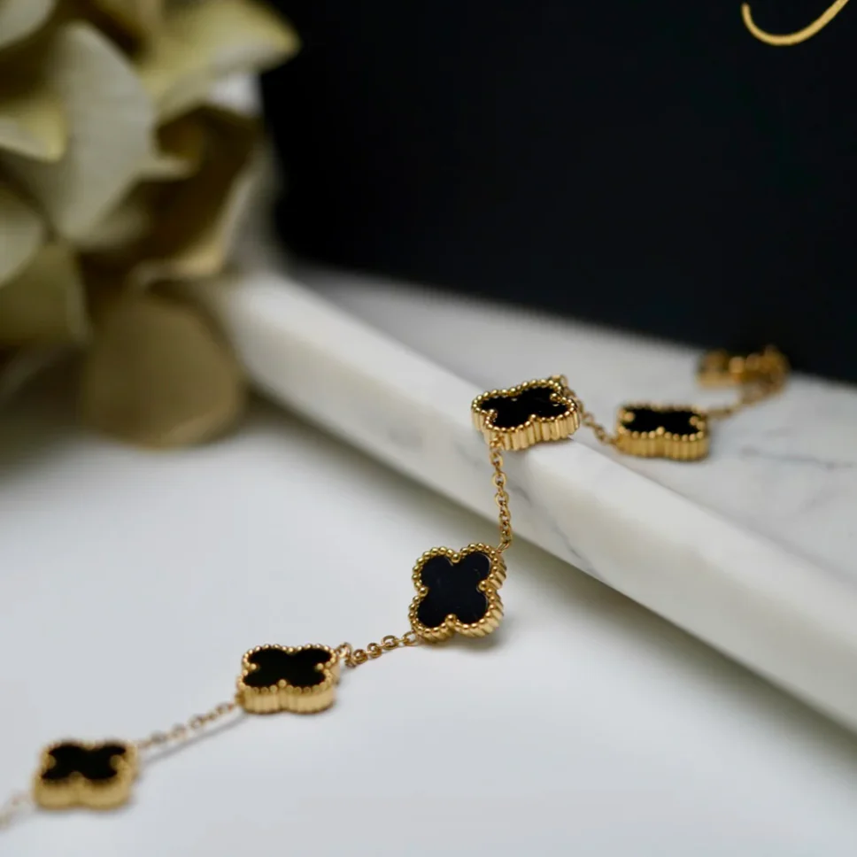 Clover Charm Bracelet - Image 3