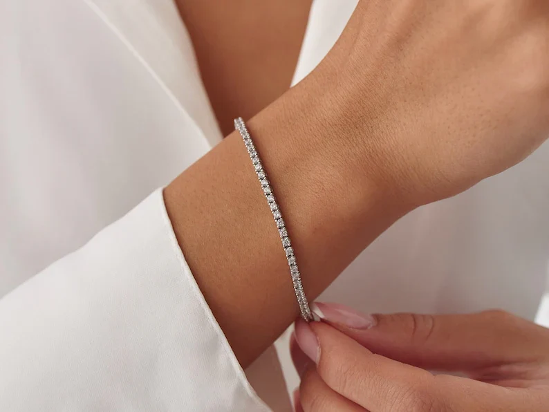 Elegant Tennis Bracelet - Image 5