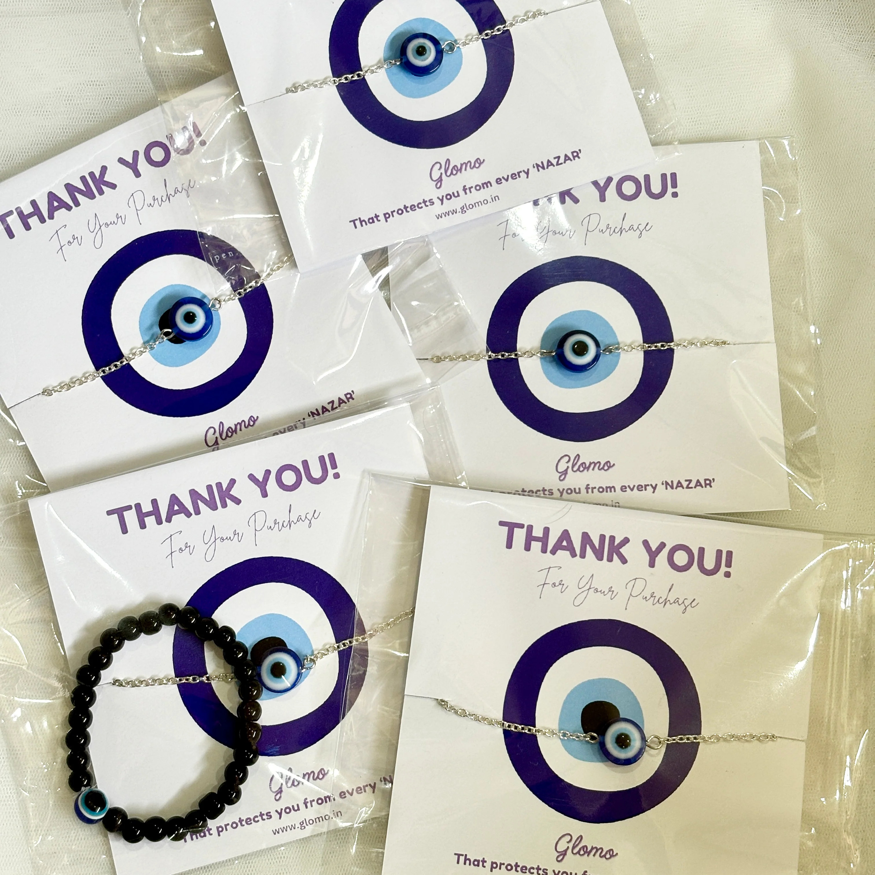 Sleek Chain Evil Eye Women's Bracelet - Image 7