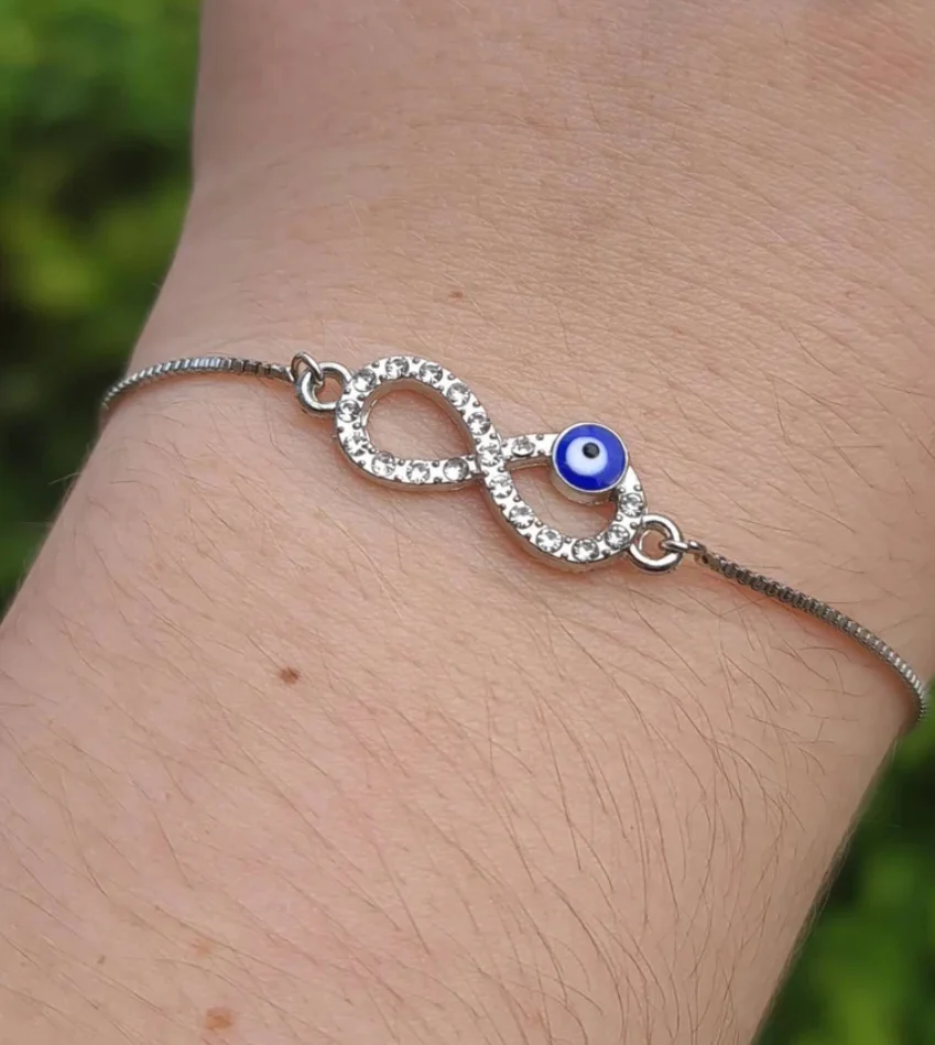 Evil Eye Infinity Bracelet - Image 4