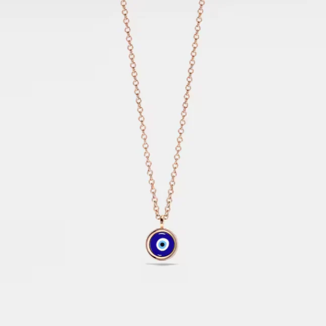 Evil Eye Charm Necklace - Image 4