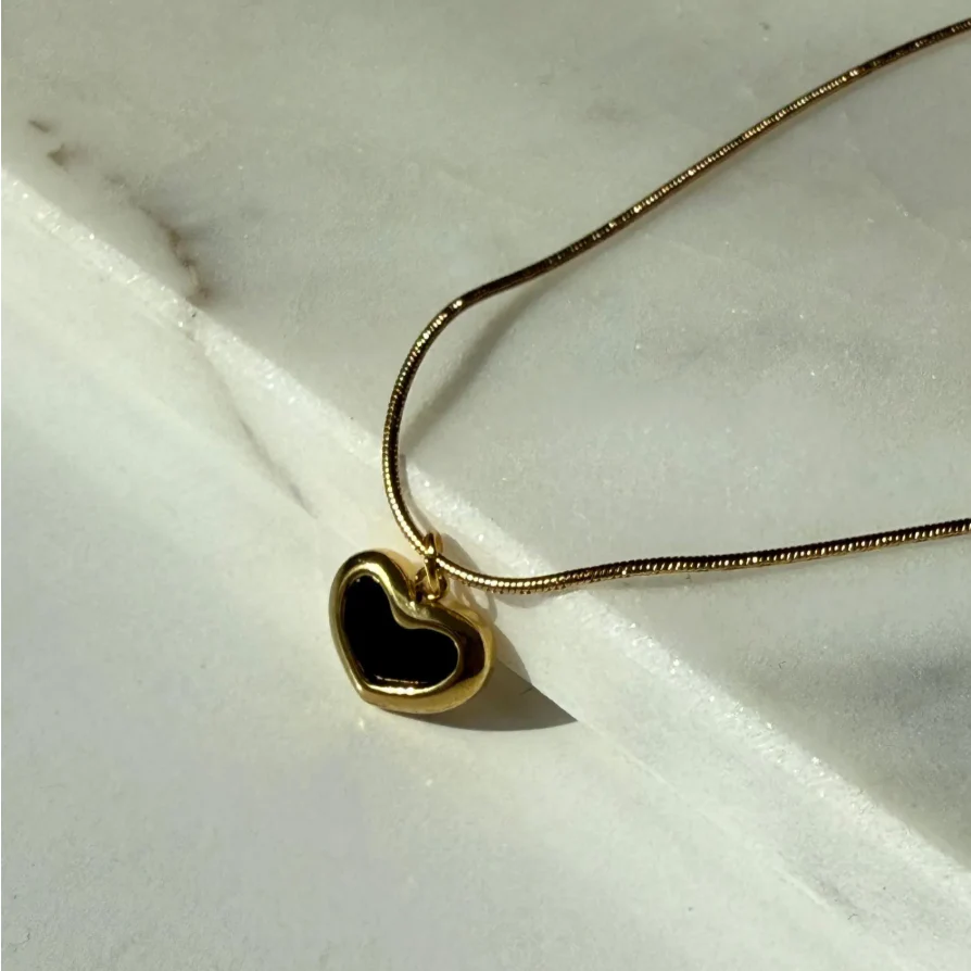Heart Filled Necklace - Image 3