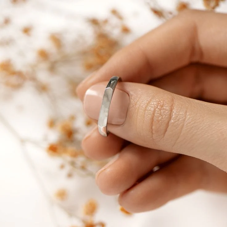 'I Love You' Couple Reflection Ring - Image 7