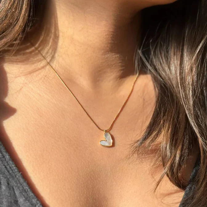 Moonlit Heart Necklace - Image 3