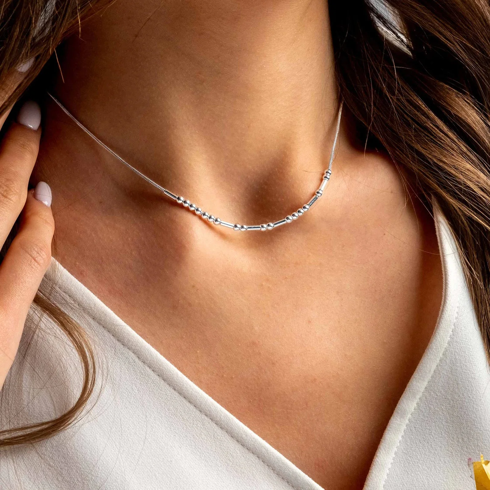 Morse Code Unisex Jewellery - Image 6