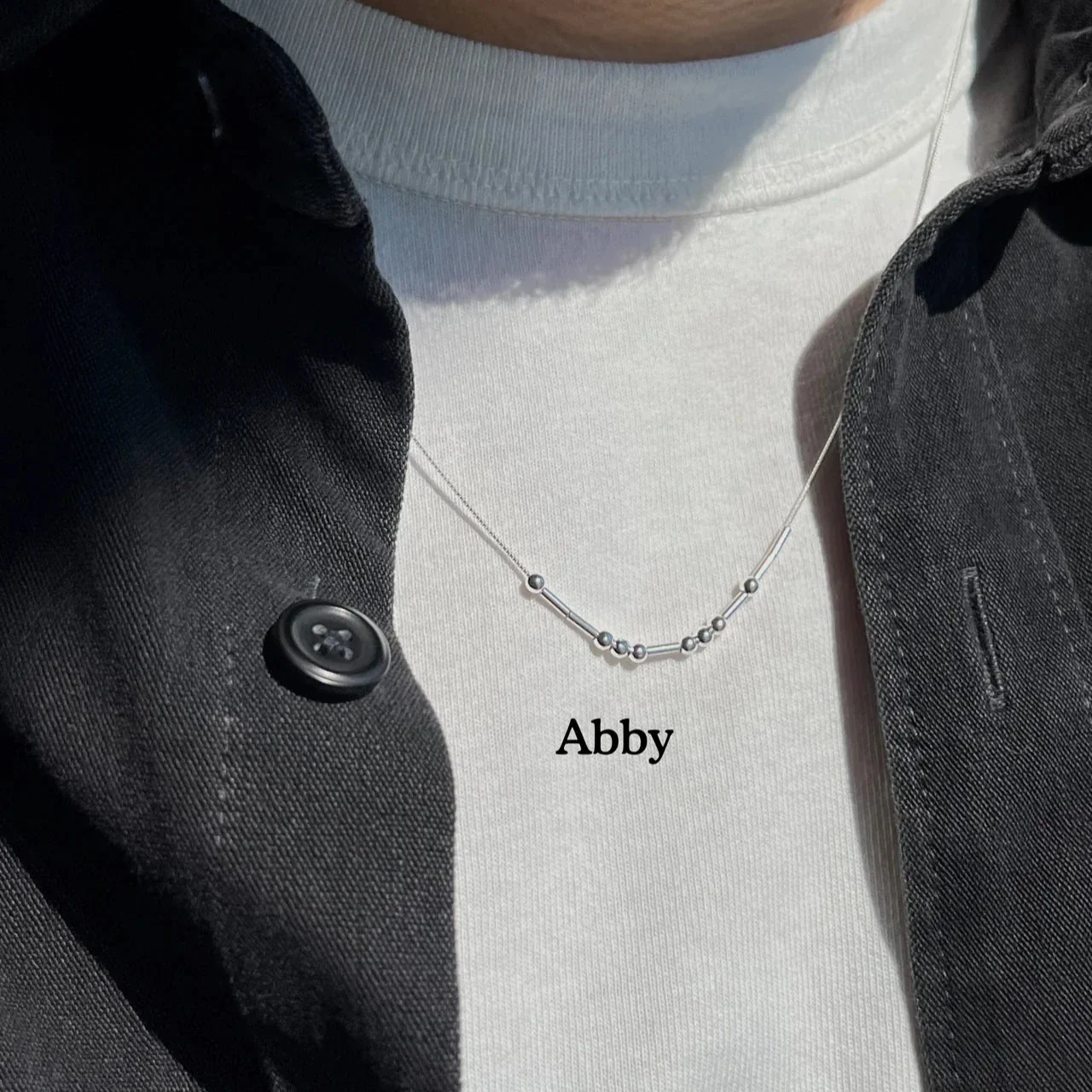 Morse Code Unisex Jewellery - Image 7